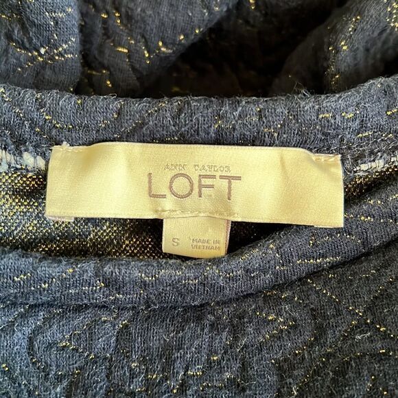 Ann Taylor Loft Quilted Sweater - Picture 4 of 5